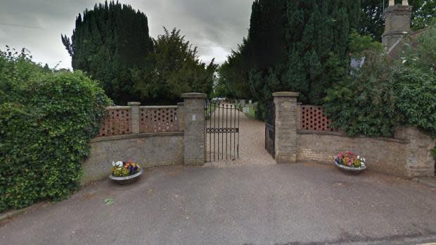 Eastern Daily Press: The entrance to the Queen's Road cemetery in Fakenham 