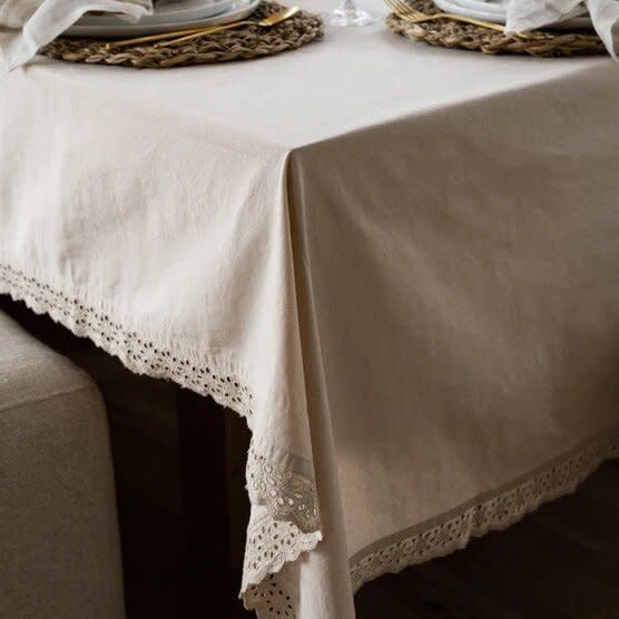 Eyelet Tablecloth