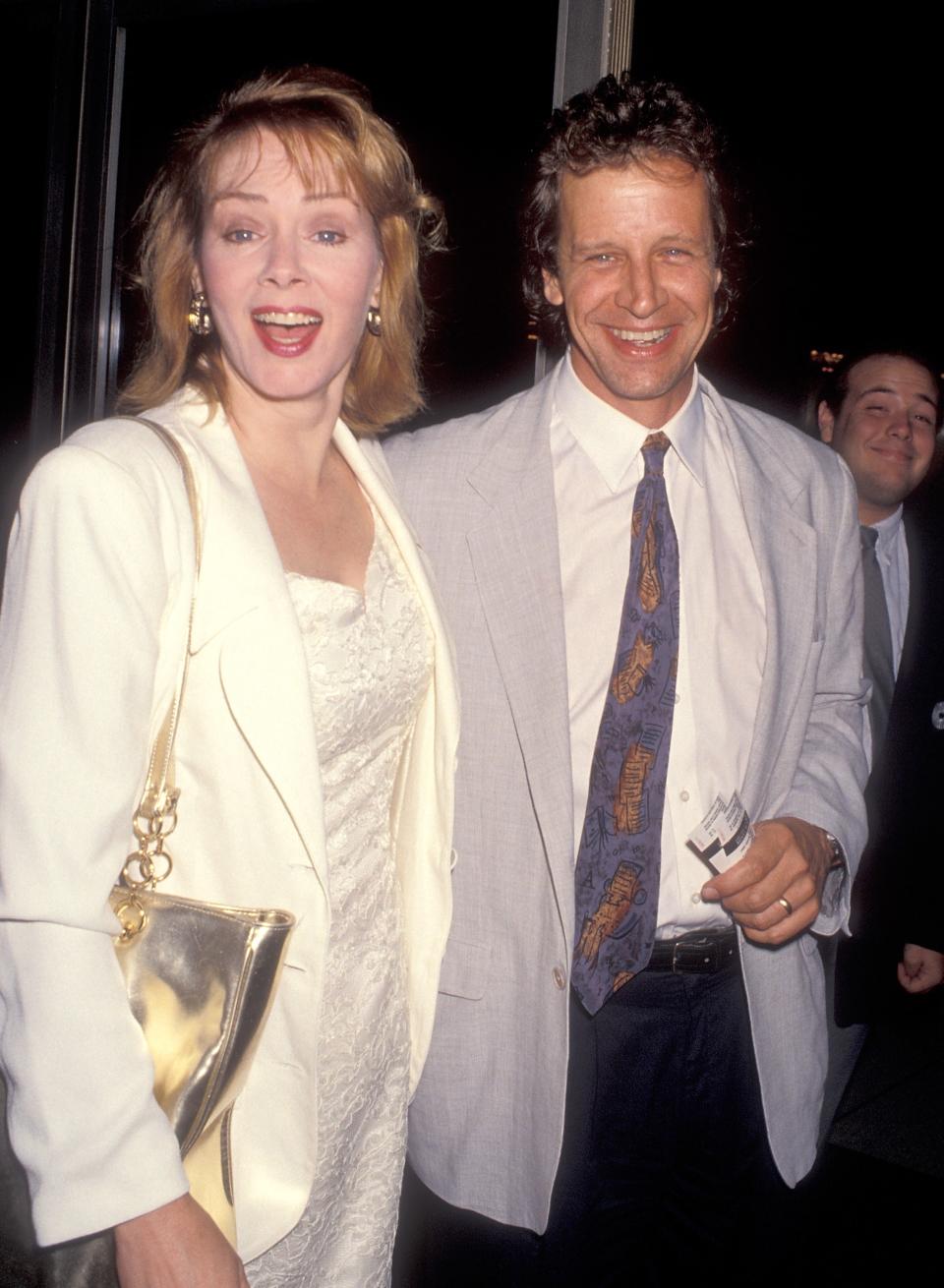 Jean Smart and husband Robert Gilliland in Los Angeles in 1993