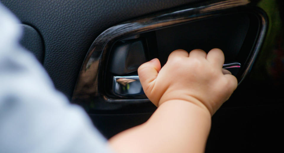 The toddler was rushed to hospital after she was located in a hot car. Source: Getty/file