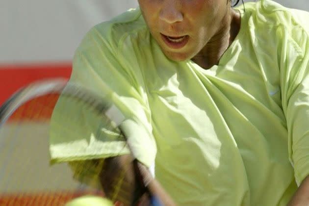 Rafael Nadal en 2003.