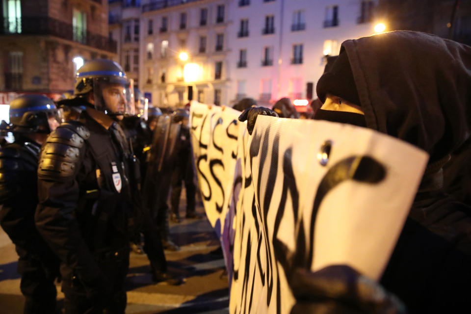 Police brutality protests in Paris suburbs