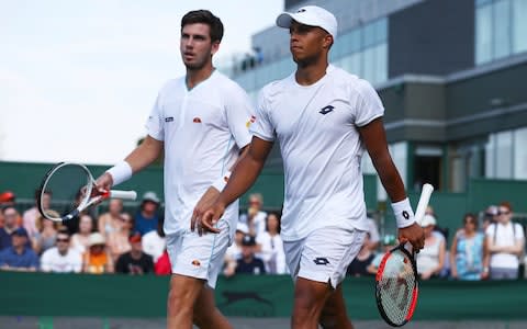 Jay Clarke and Cameron Norrie of Great Britai - Credit: GETTY IMAGES