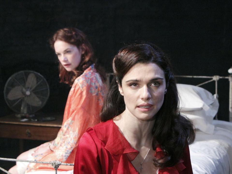 Ruth Wilson and Rachel Weisz in the Donmar Warehouse production of ‘A Streetcar Named Desire’ in 2009 (Donald Cooper/Shutterstock)