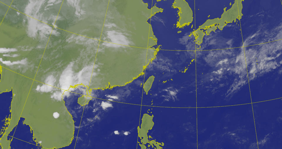 中央氣象署表示，今（3日）東北季風逐漸減弱，氣溫稍回升。（圖取自中央氣象署網站）