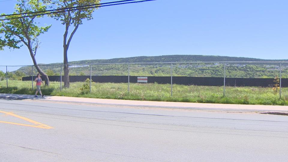 The faced area is the former site of the Grace Hospital. 