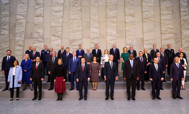 NATO Defence Ministers meeting in Brussels