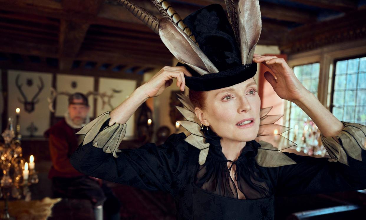 <span>Always scintillating … Julianne Moore as Mary Villiers in Mary & George.</span><span>Photograph: Rory Mulvey/SKY UK</span>