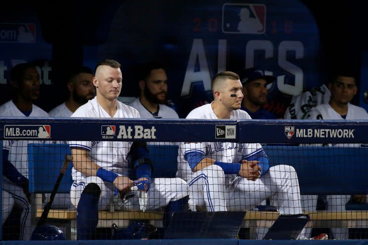 The Blue Jays are facing a deficit only one team in baseball history has erased. (Getty Images)