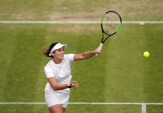 Laura Robson has been back playing at Wimbledon this week 