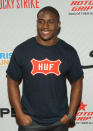 <b>Reggie Bush:</b> "My thoughts & prayers go out to the family members of the people that lost their lives at the Batman Movie screening in Aurora, Colorado" (Photo by Jesse Grant/Getty Images)