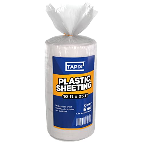 Tapix 6 Mil Poly Sheeting (Amazon / Amazon)