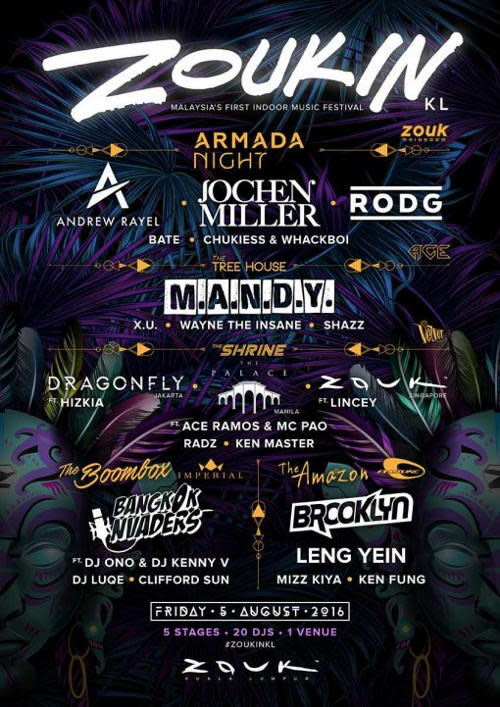 Malaysia's club house is bringing its first multi genre indoor music festival