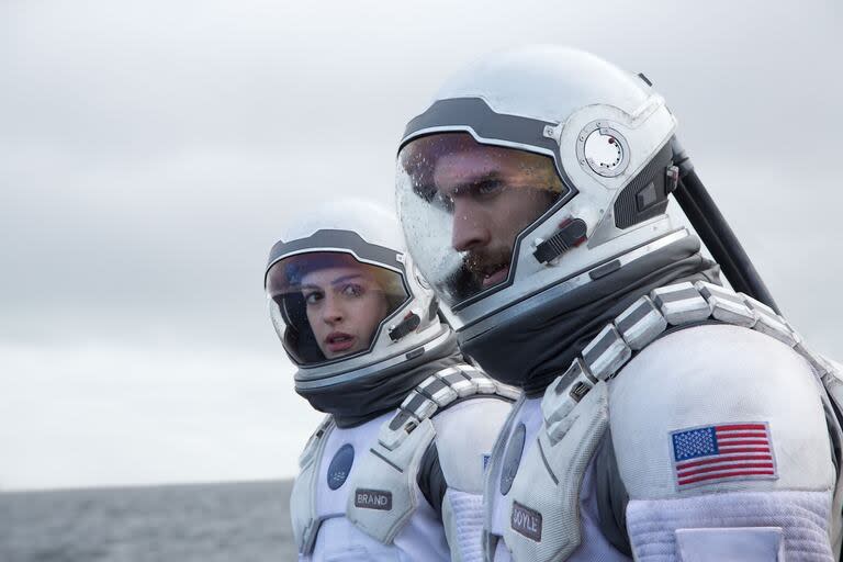 Interstellar contó con la participación de Matthew McConaughey  y Anne Hathaway