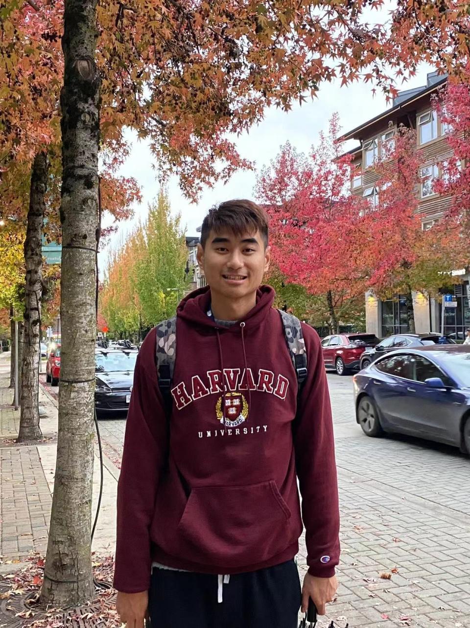 An undated photo of Zhenhuan Lei prior to his accident. Lei was a chemistry grad student at the University of British Columbia.