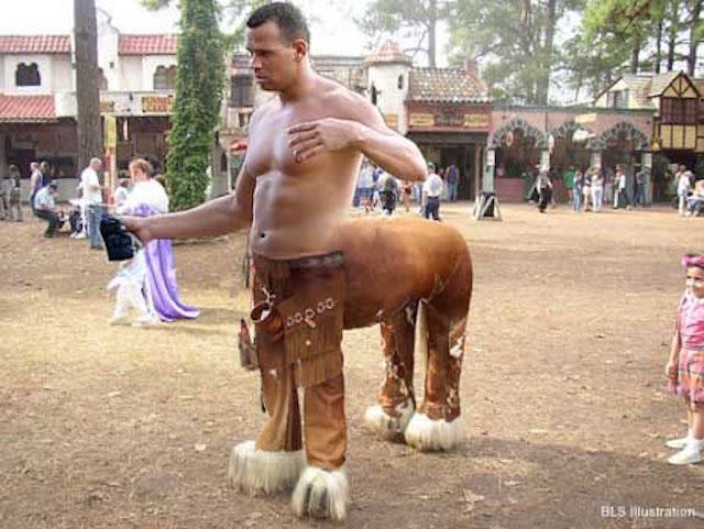 A-Rod as a centaur, maybe. (BLS illustration) 