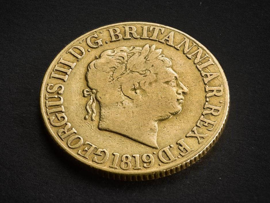 Britons may wish to undertake a thorough search of the back of their settees.An exceedingly rare 200-year-old coin has just been valued at £100,000 – and there may be more of them out there.The gold sovereign, which was minted in 1819 and given a nominal value of £1, has been put up for sale at the fixed price by the Royal Mint.It said the valuation reflected the fact there were only 3,574 of the George III coins ever minted, with only around 10 known to have survived. But others could still be in existence.It added that this particular sovereign, minted in the same year Queen Victoria was born, had been sourced and verified by its historic coin experts.It will be sold via ballot on 12 July and potential buyers must apply online before 28 June.Nicola Howell, director of consumer business at the Royal Mint, said: "We know there are people in the UK and beyond who value such treasures."Making the coin available to purchase for a fixed price is an incredible opportunity for those who want to own a piece of history."Before it is sold, the piece will go on display at the Royal Mint Experience visitor centre in Llantrisant, south Wales, from 10 June.