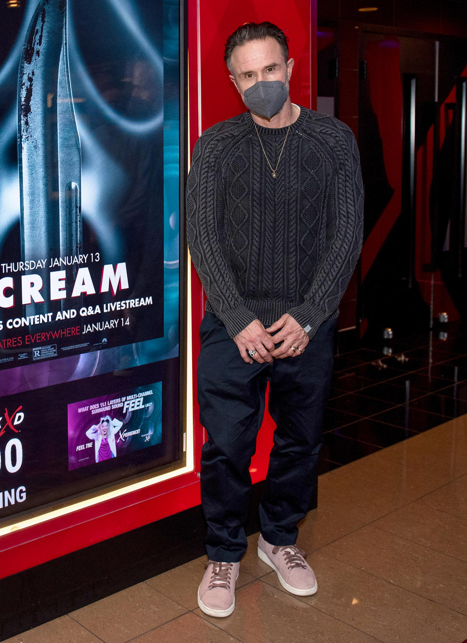 <p>David Arquette attends an L.A. screening of <em><a href="https://people.com/movies/scream-5-everything-we-know/" rel="nofollow noopener" target="_blank" data-ylk="slk:Scream;elm:context_link;itc:0;sec:content-canvas" class="link ">Scream</a></em> on Jan. 13. </p>