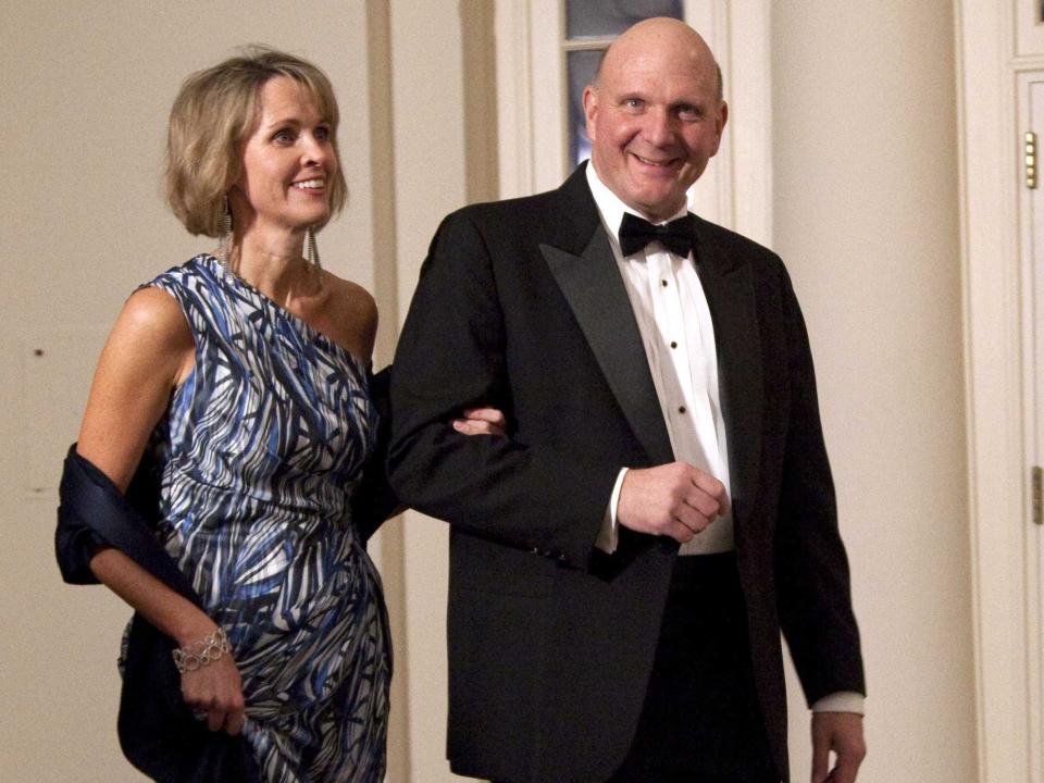 Steve Ballmer and Connie Ballmer