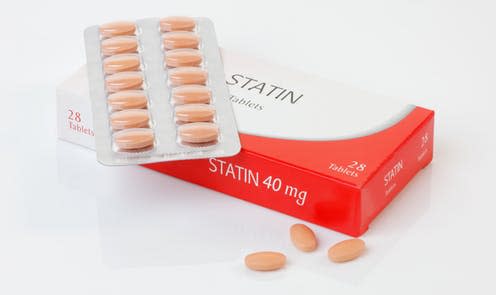 <span class="caption">Statins are imprecise and rather brilliant. </span> <span class="attribution"><a class="link " href="https://www.shutterstock.com/image-photo/generic-pack-controversial-cholesterol-preventative-drug-199388345" rel="nofollow noopener" target="_blank" data-ylk="slk:roger ashford/Shutterstock;elm:context_link;itc:0;sec:content-canvas">roger ashford/Shutterstock</a></span>