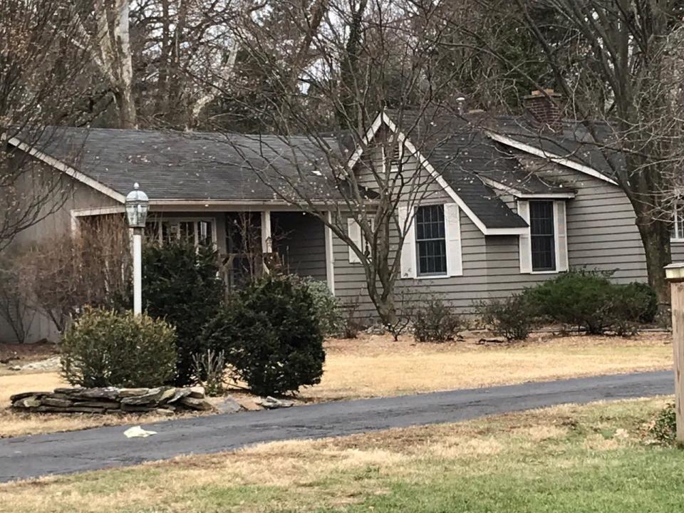 A view of the home on Farm Lane in Bound Brook where Ryan Keogh shot and killed Terrence Coulanges.