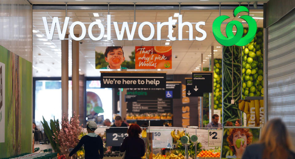 Woolworths store front