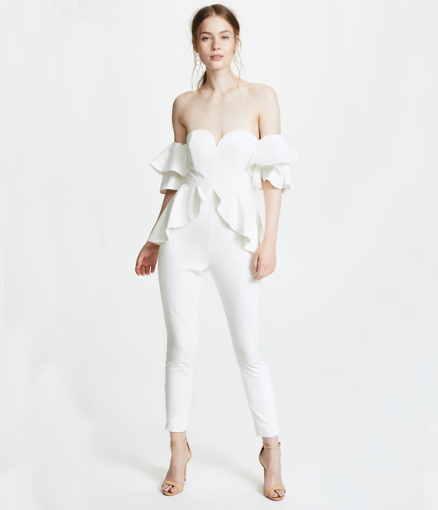 <p>The Perry Jumpsuit, $329, <a rel="nofollow noopener" href="https://www.shopbop.com/perry-jumpsuit-fame-partners/vp/v=1/1553541922.htm?fm=pd_sb_pd_sims_v_1&os=false" target="_blank" data-ylk="slk:shopbop.com;elm:context_link;itc:0;sec:content-canvas" class="link ">shopbop.com</a> </p>