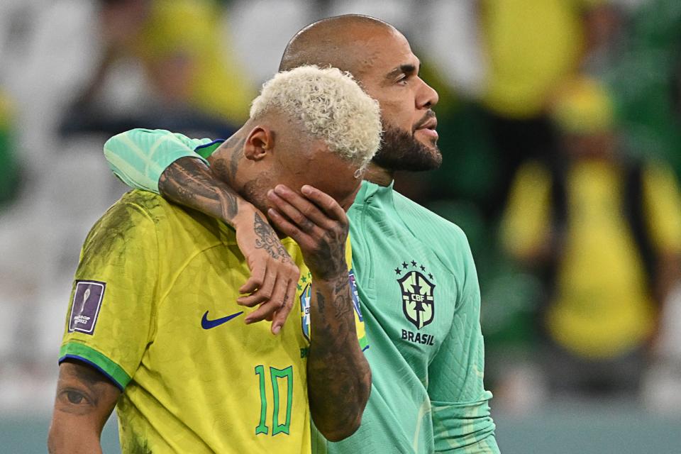 Brasil y Neymar se quedaron en el camino. (Foto: NELSON ALMEIDA/AFP via Getty Images)