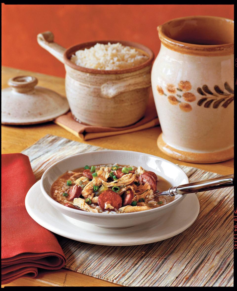 Chicken-and-Sausage Gumbo