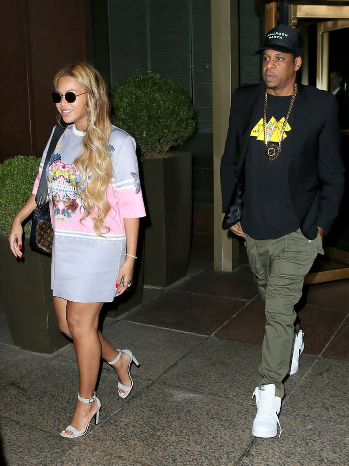 Beyoncé y Jay Z.