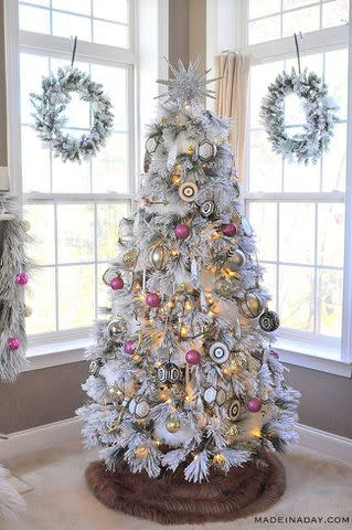 <p><a href="https://madeinaday.com/white-pink-black-and-brown-boho-flocked-christmas-tree/" data-component="link" data-source="inlineLink" data-type="externalLink" data-ordinal="1">Made In A Day</a></p>