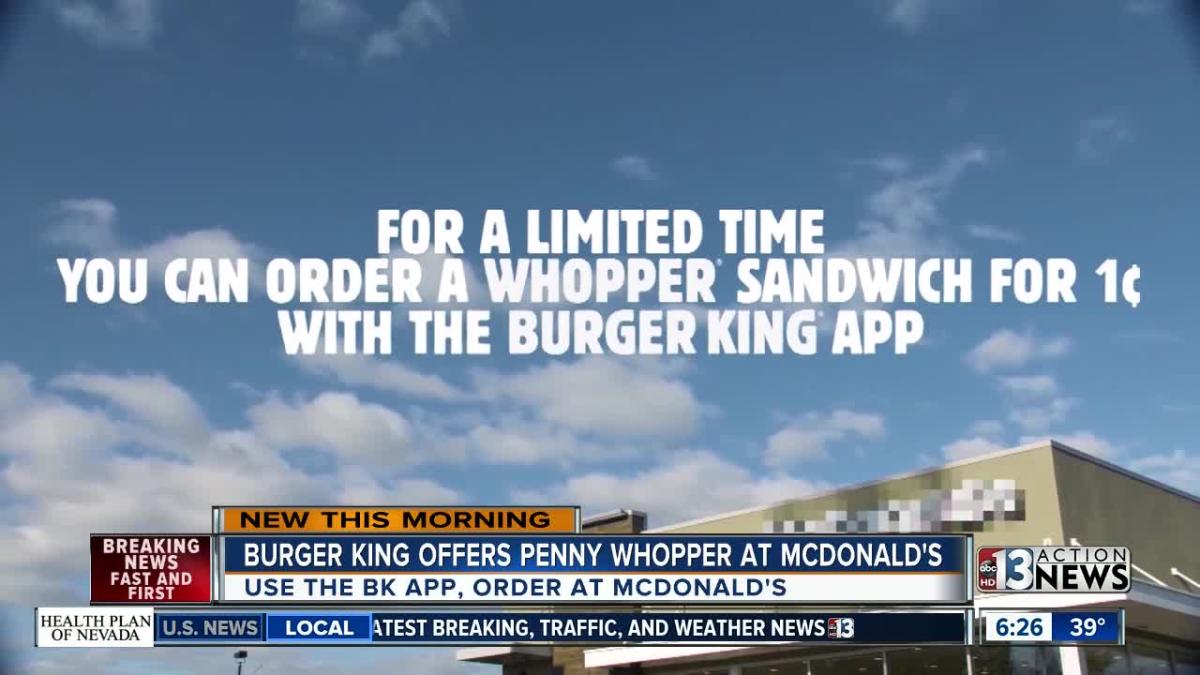 Burger King Trolls Mcdonalds 