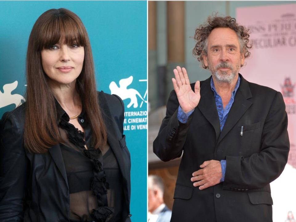 Das neue Traumpaar der Filmwelt: Monica Bellucci und Tim Burton sind tatsächlich ein Paar. (Bild: Featureflash Photo Agency/Shutterstock.com / Andrea Raffin/Shutterstock.com)