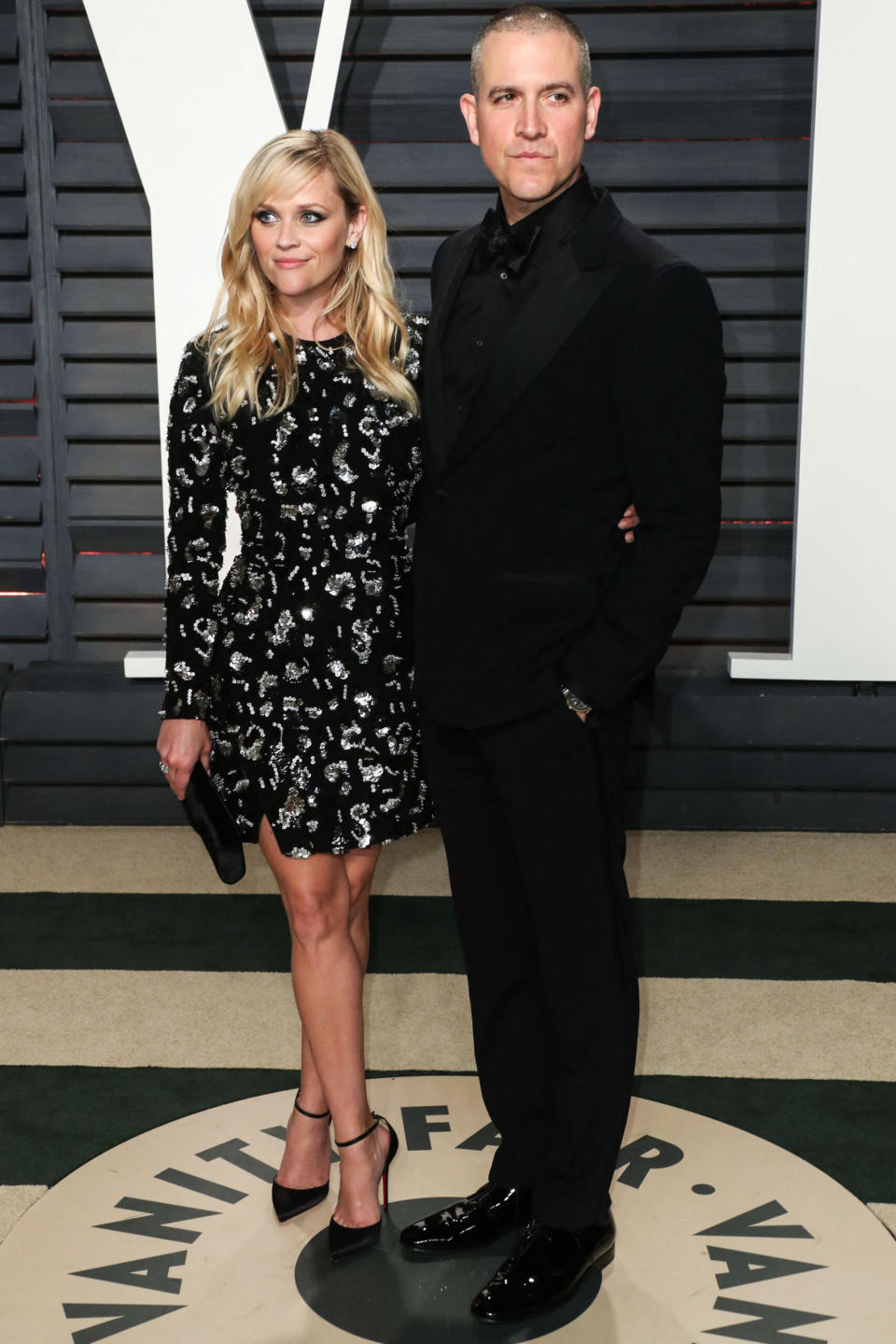 Reese Witherspoon and Jim Toth at 2017 Vanity Fair Oscar Party