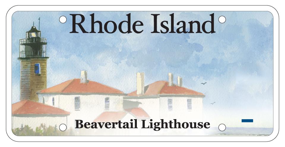 In just two months, the Beavertail Lighthouse charity license plate received enough orders, 600, to go into production.