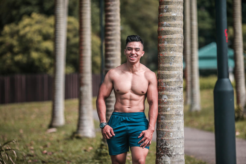 Fazli used to struggle with being skinny and unable to gain muscle mass. 