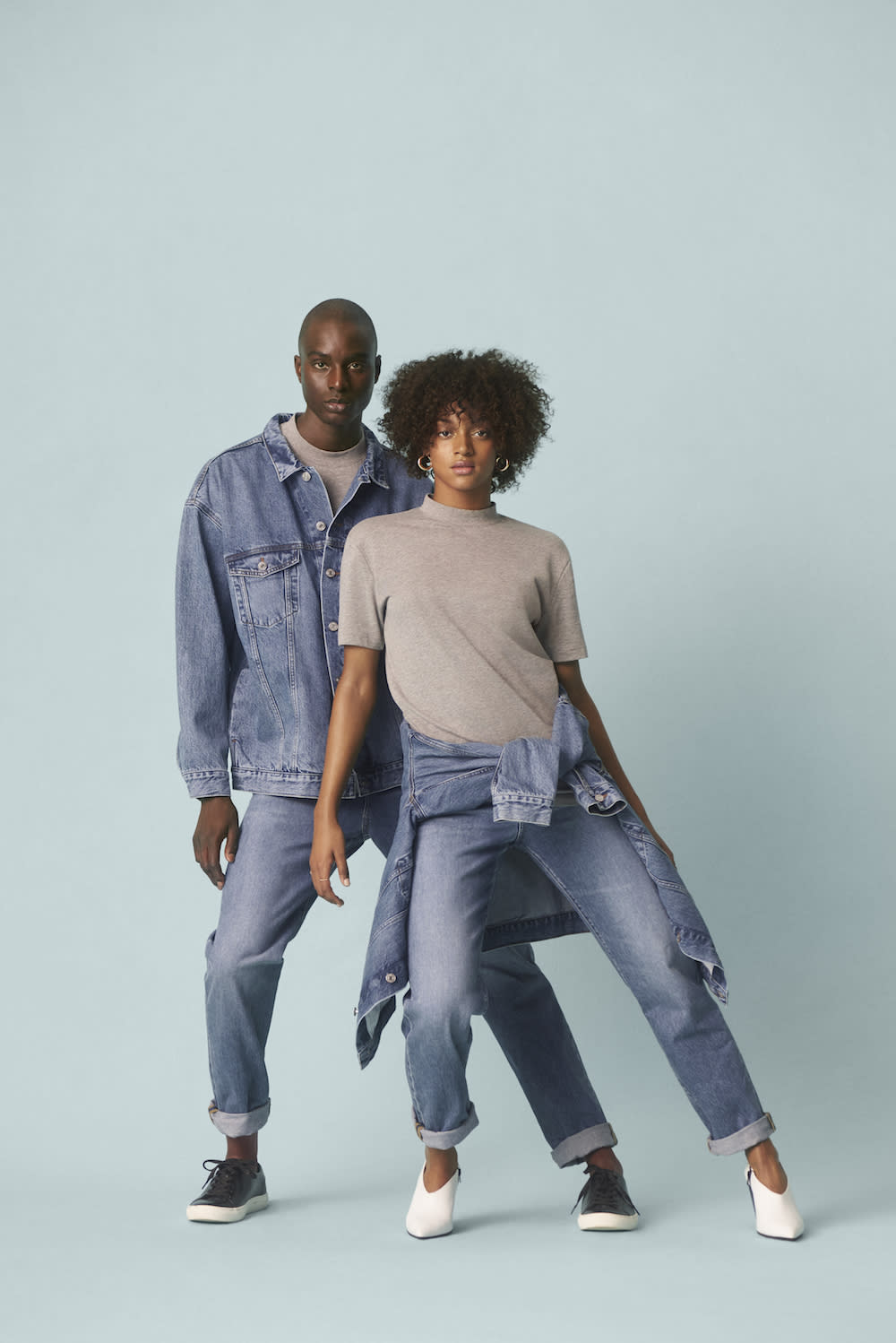 H&M is breaking down gender-barrier walls with a unisex denim collection