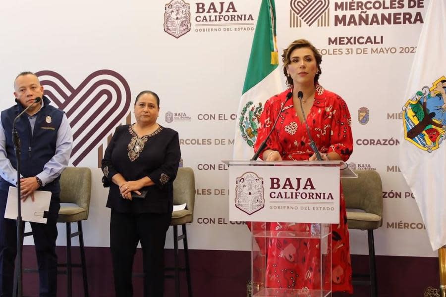 Gobernadora Marina del Pilar presenta avances de denuncias por casos de corrupción en Baja California