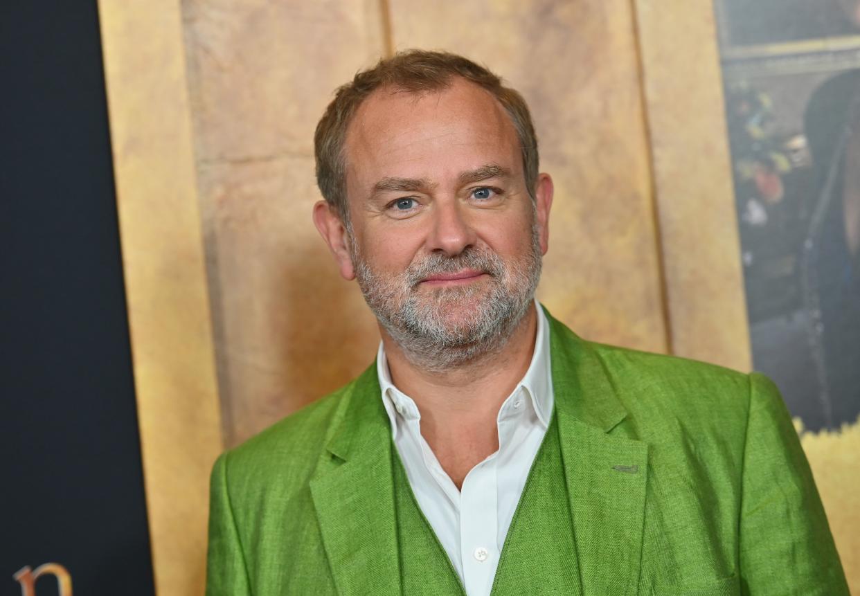 English actor Hugh Bonneville attends the "Downton Abbey" New York Premiere at Alice Tully Hall, Lincoln Center on September 16, 2019 in New York City. (Photo by Angela Weiss / AFP)        (Photo credit should read ANGELA WEISS/AFP via Getty Images)