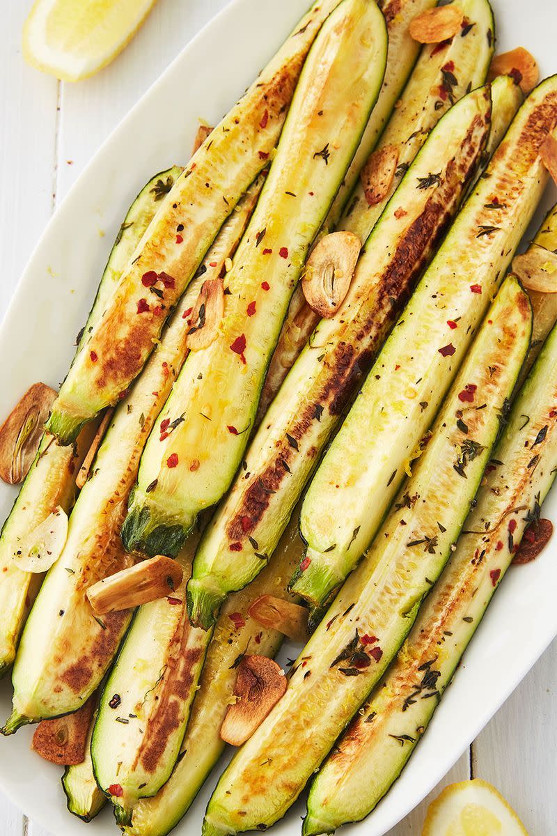 Baked Courgette