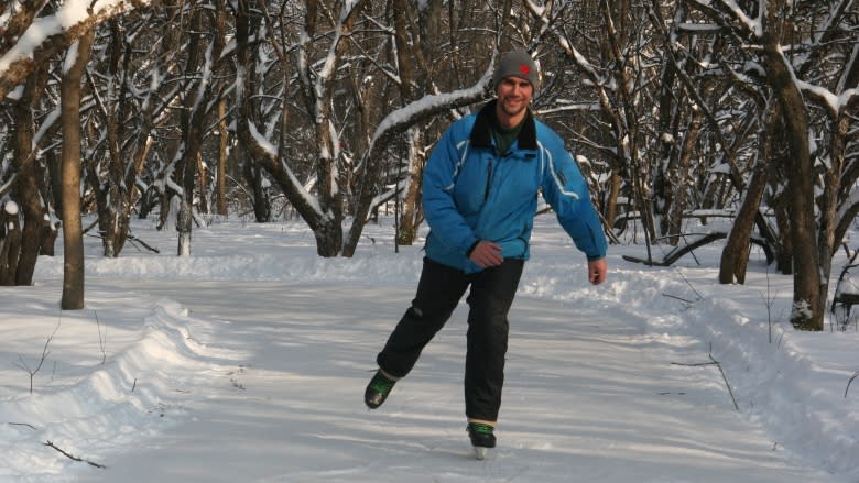 Freeze it and they will come: unique skating trail a 'dream coming true' for creator