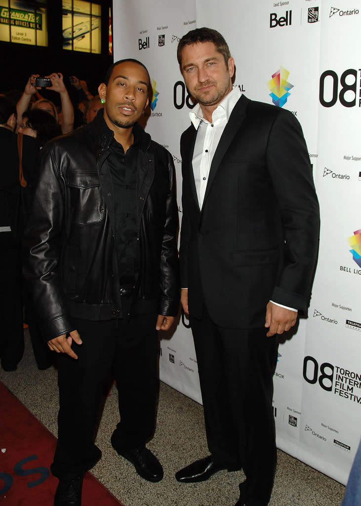 Toronto Film Festival RocknRolla Premiere 2008 Chris Ludacris Bridges Gerard Butler