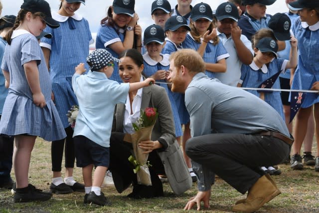 Meghan Markle and Prince Harry's first royal tour continues to go off without a hitch.