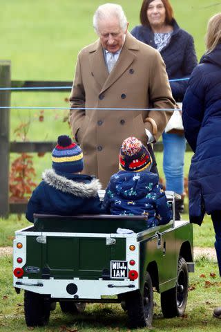 <p>Max Mumby/Indigo/Getty</p> King Charles goes to church on Jan. 7, 2024