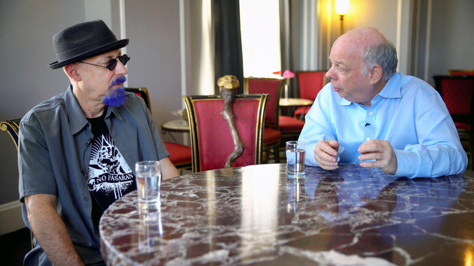 Showrunner Ira Steven Behr with actor Wallace Shawn, who played a recurring character on “Deep Space Nine,” in 2018 when they made a documentary about the show - Credit: Everett Collection / Everett Collection