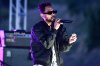 <p>Miguel performed during the Rock 'N' Relief livestream series in Los Angeles.</p>