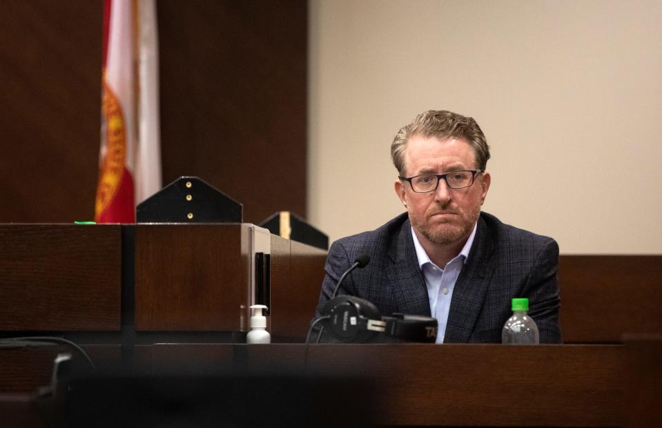 Jeffrey Lacasse, ex-boyfriend of Wendi Adelson, testifies on Thursday, May 19, 2022, in the trial of Katherine Magbanua for the murder of Dan Markel.