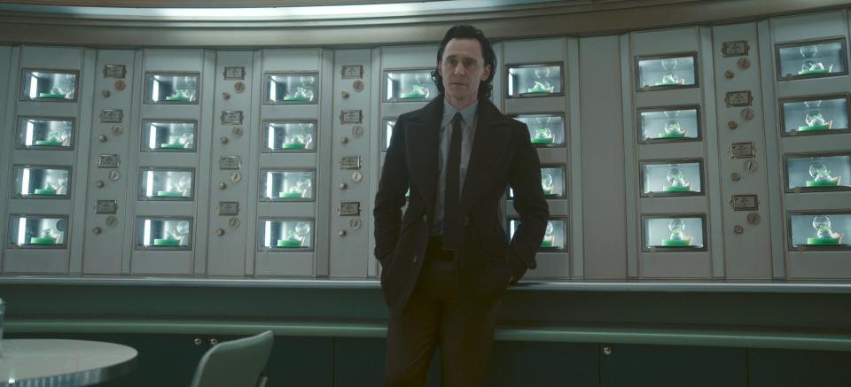 Tom Hiddleston reprises his longtime Marvel role as Loki, trickster god turned agent of time, in Disney+'s "Loki" Season 2.