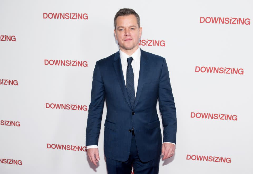 Matt Damon had commented on his thoughts surrounding the scandal with ABC News. Source: Getty