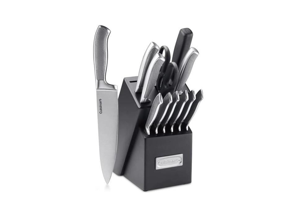 Save almost 60% when you purchase this high-quality knife block from Cuisinart. (Source: Amazon)